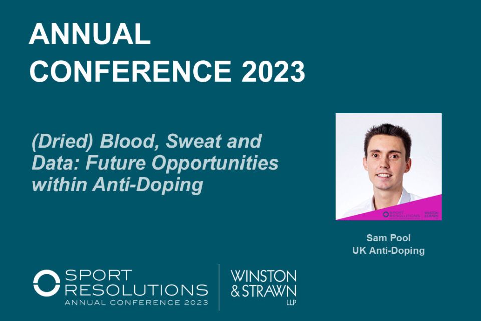 (Dried) Blood, Sweat and Data: Future Opportunities within Anti-Doping 