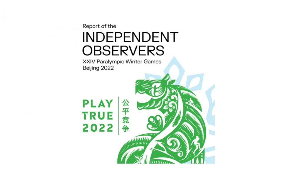 WADA publishes Independent Observer Report for Beijing 2022 Winter Paralympics