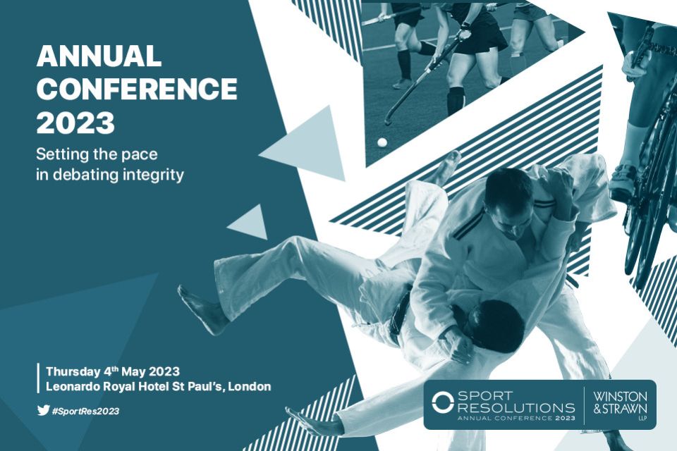 Sport Resolutions Annual Conference 2023 Tickets On Sale!