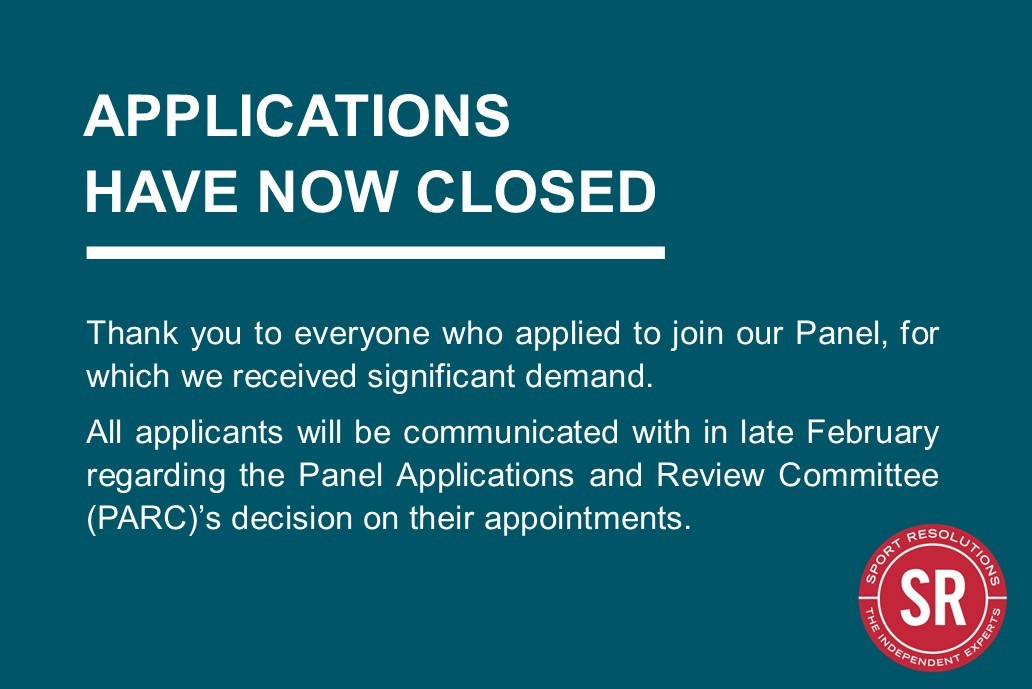 Applications have now closed
