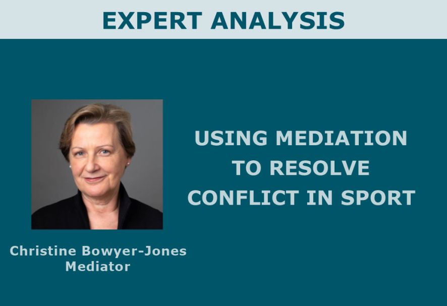 Using mediation to resolve conflict in sport