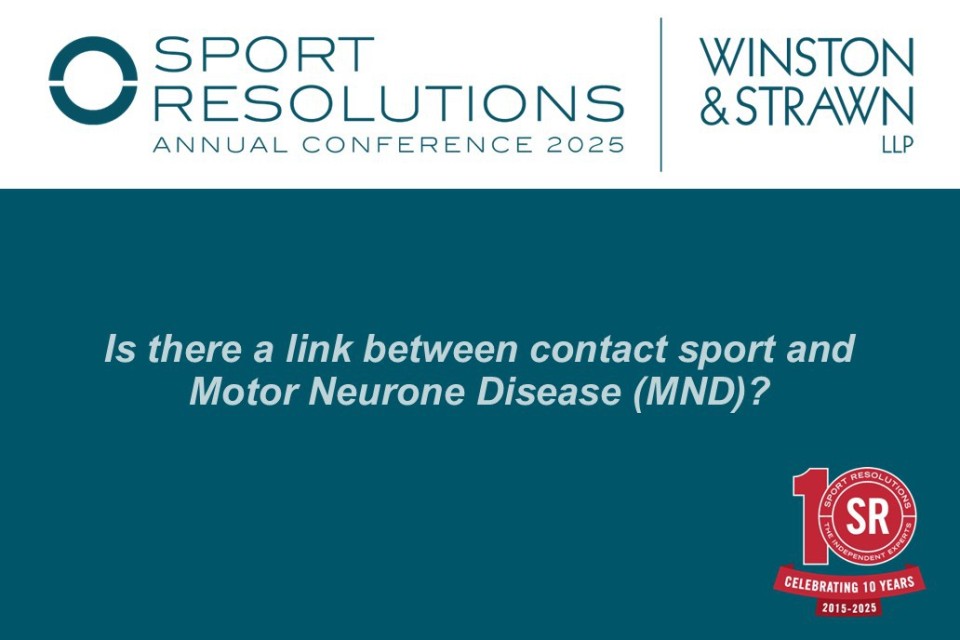 Is there a link between contact sport and MND?