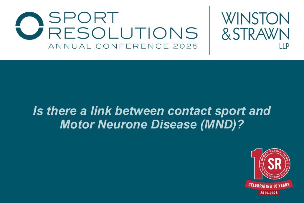 Is there a link between contact sport and MND?