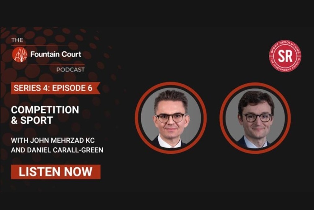 Competition & Sport seminar podcast is now available