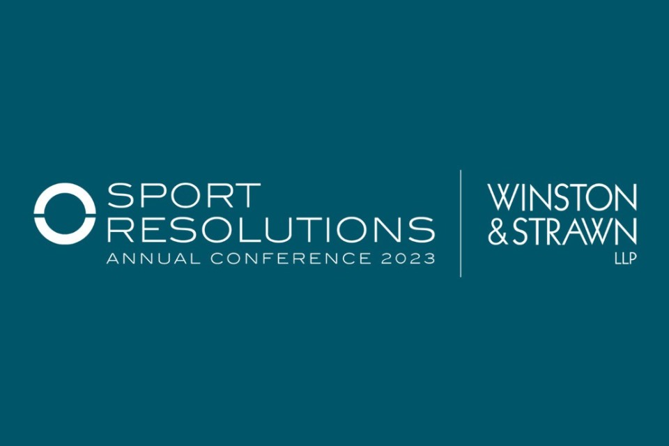 Sport Resolutions Annual Conference 2023 Sponsorship Announcement