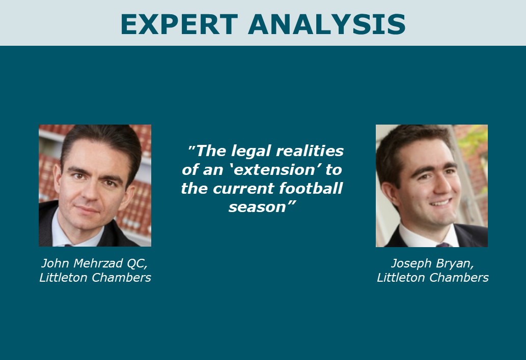 The legal realities of an ‘extension’ to the current season