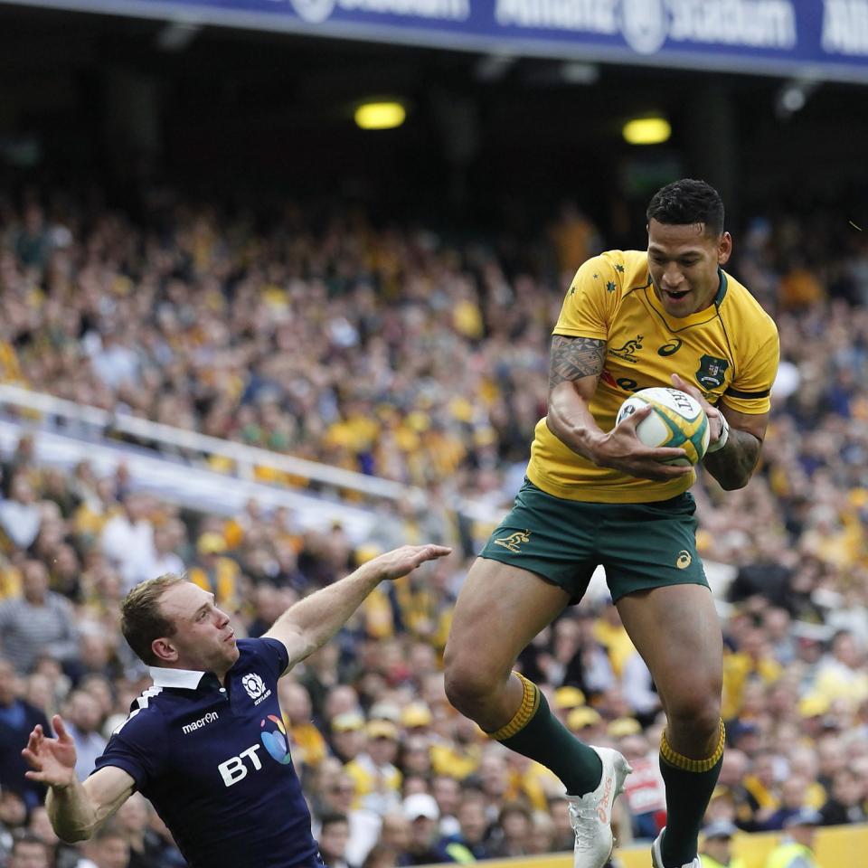Sacked rugby union player Israel Folau announces rugby league return with Tonga