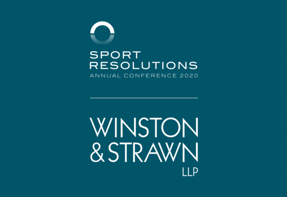 Sport Resolutions Annual Conference 2020 Sponsorship Announcement 