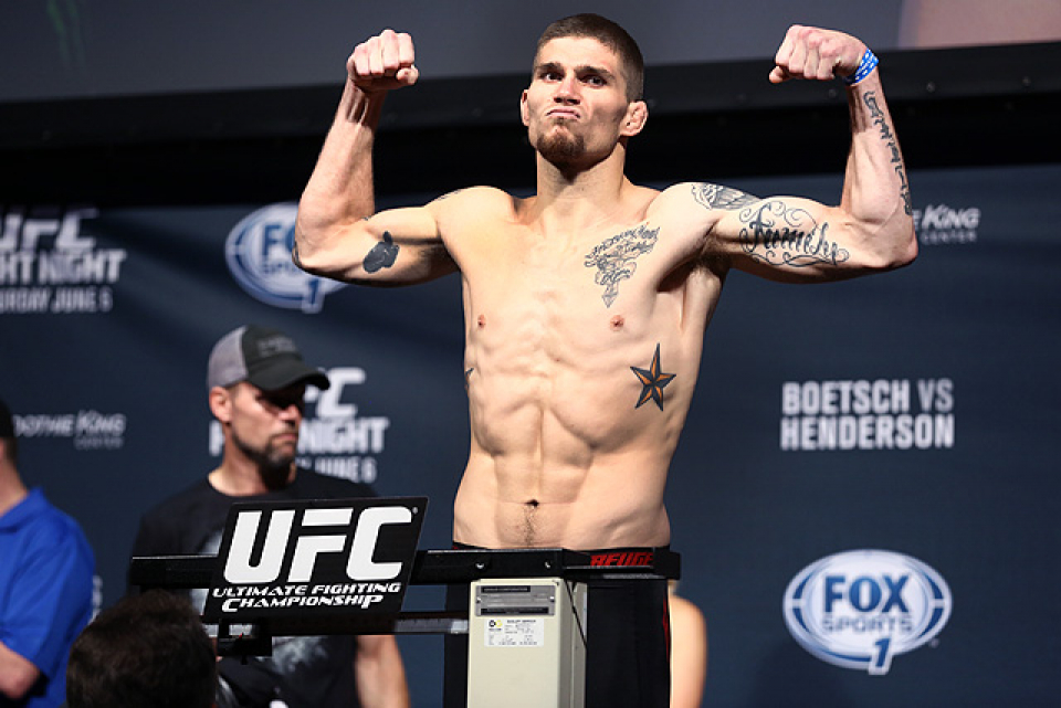 UFC Fighter Jake Collier accepts 10 month doping ban