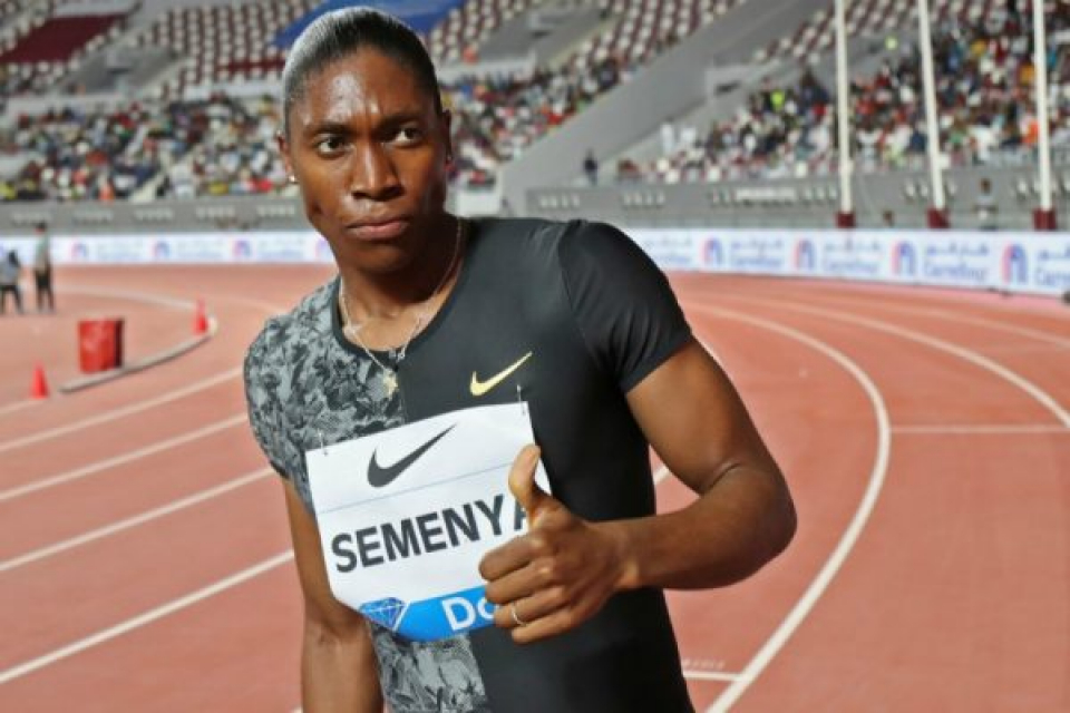Caster Semenya wins first race since IAAF new gender ruling