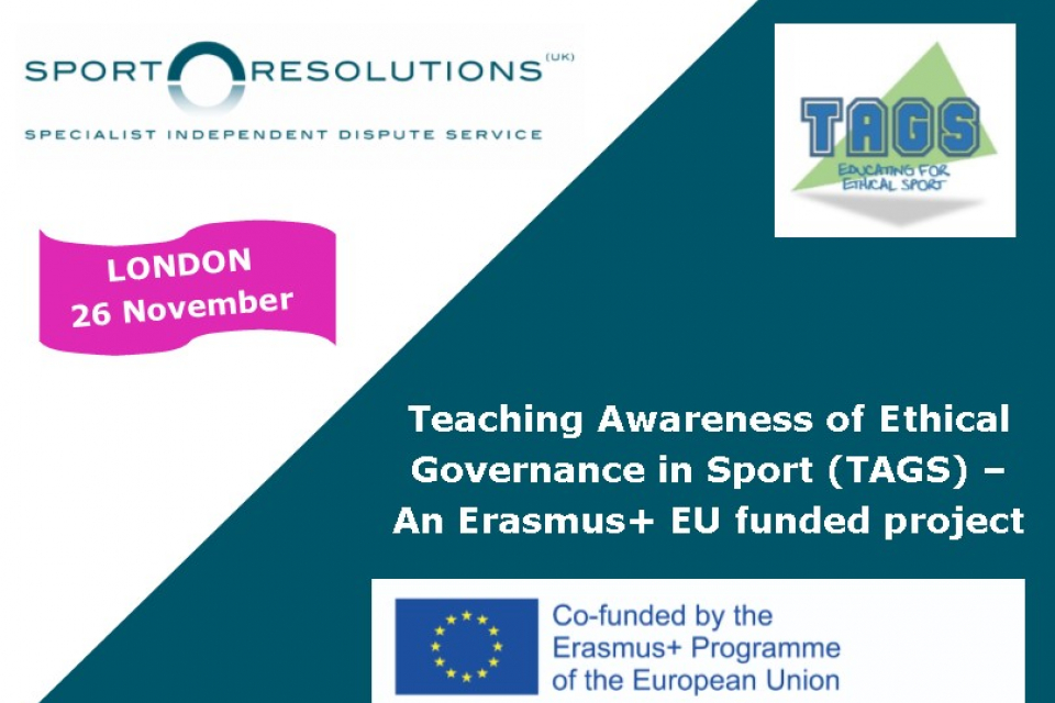 Sport Resolutions met the TAGS project partners in Trikala, Greece